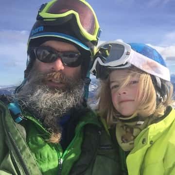 a man and a woman taking a selfie